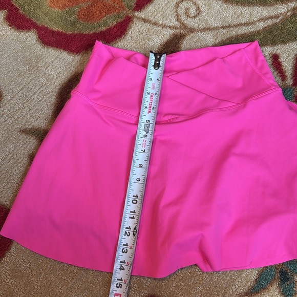 Light Blue Athletic Skirt with Pockets - Picture 8 of 9